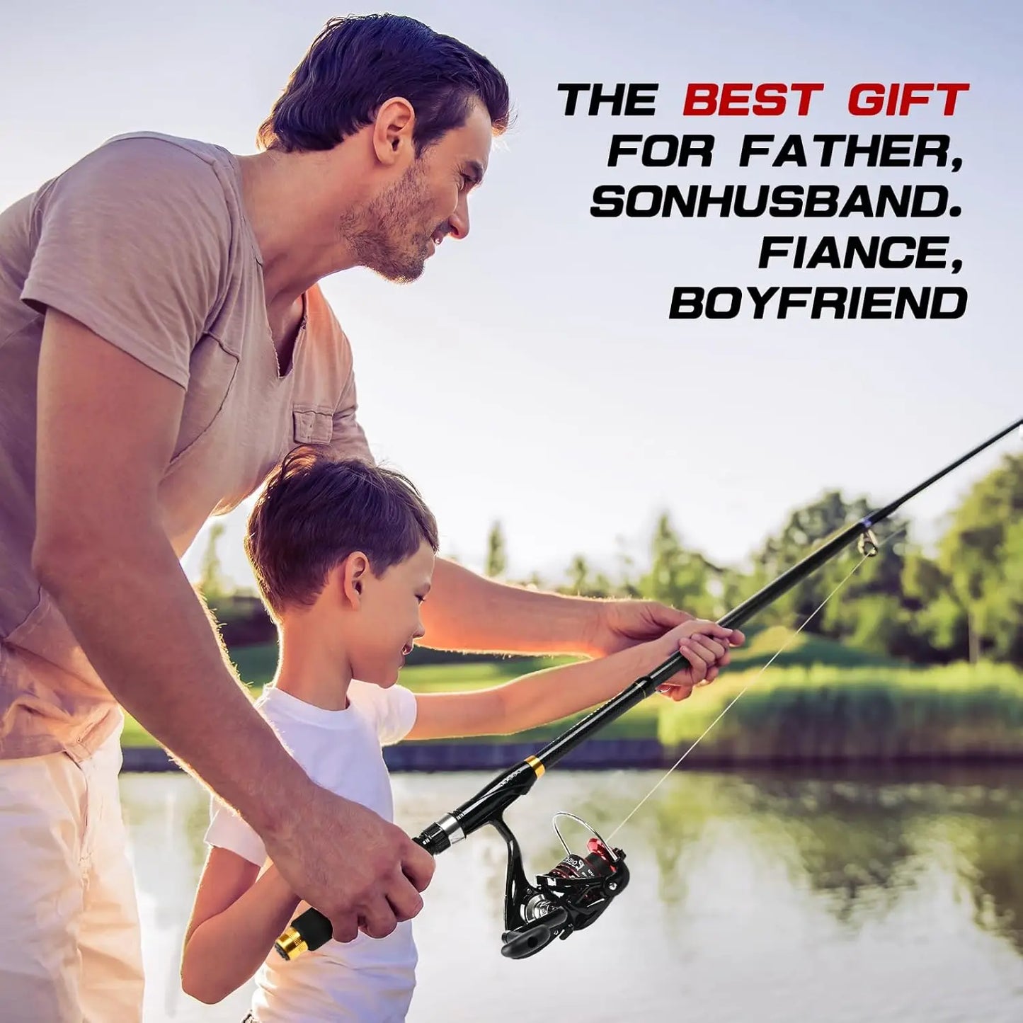 Telescopic Carbon Fiber Fishing Rod And Reel Combo With Accessories