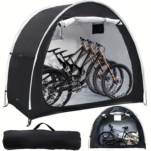 Outdoor Storage Bicycle Shelter Foldable Waterproof Tent For Road Bikes