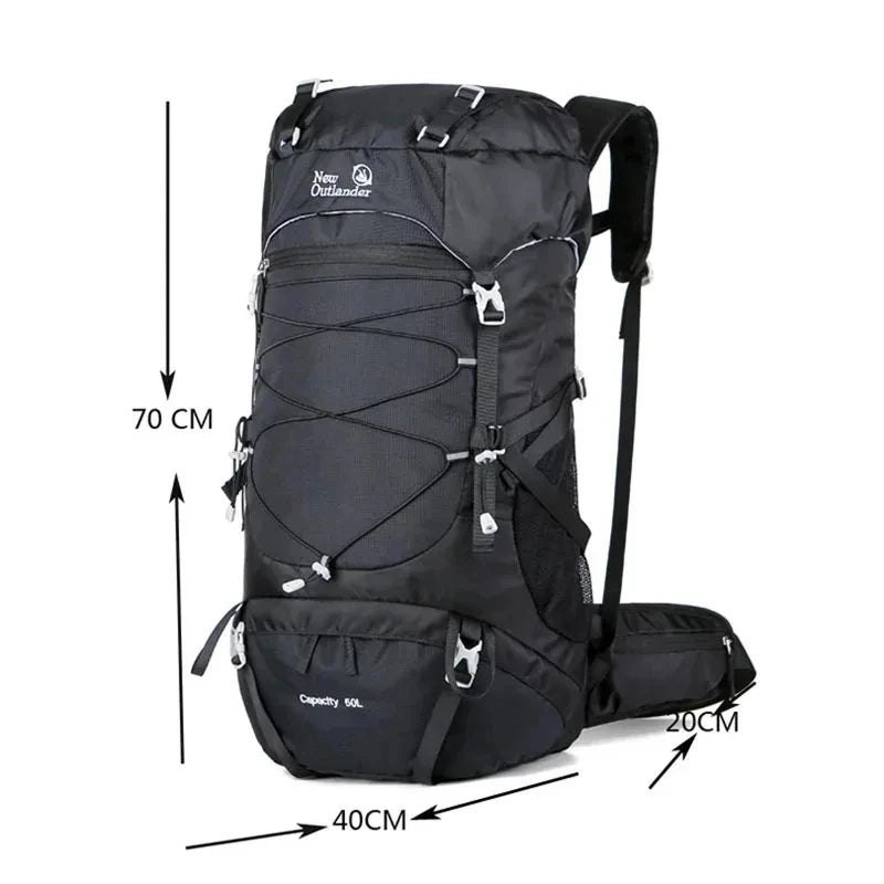 Men's Hiking Backpack Waterproof Travel Rucksack Outdoors