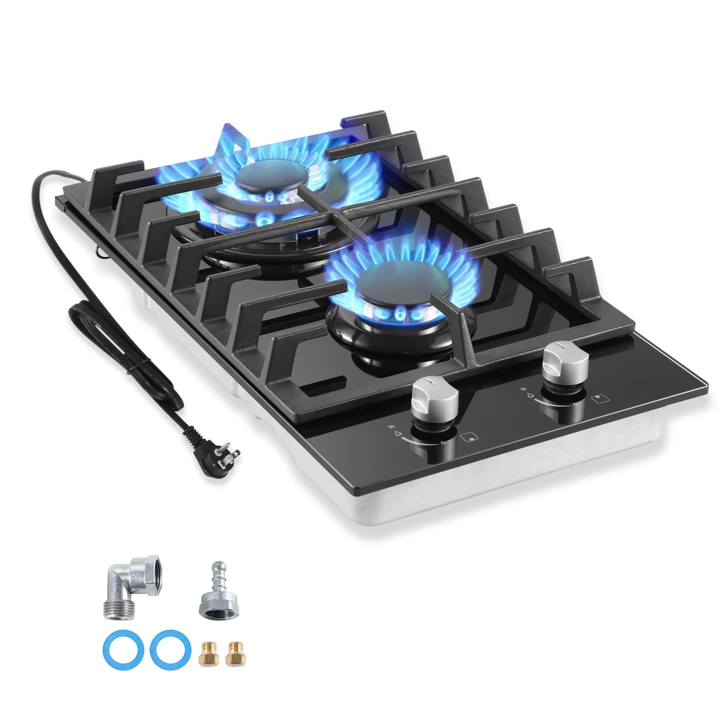 Tieasy Built In Dual Fuel Gas Cooktop With Thermocouple Protection