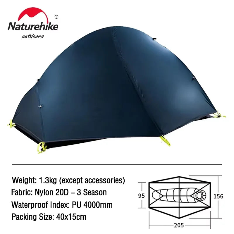 Naturehike Ultralight Backpacking Tent Double Layer Camping