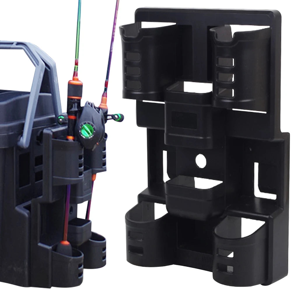 Shunmaii 3 In 1 Rod Stand Cup Holder Fishing Rod Rack