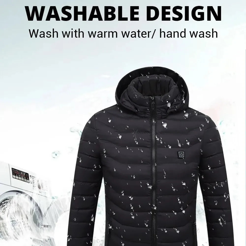 LEOSOXSCN Heated Jacket Vest USB Self Heating for Men and Women