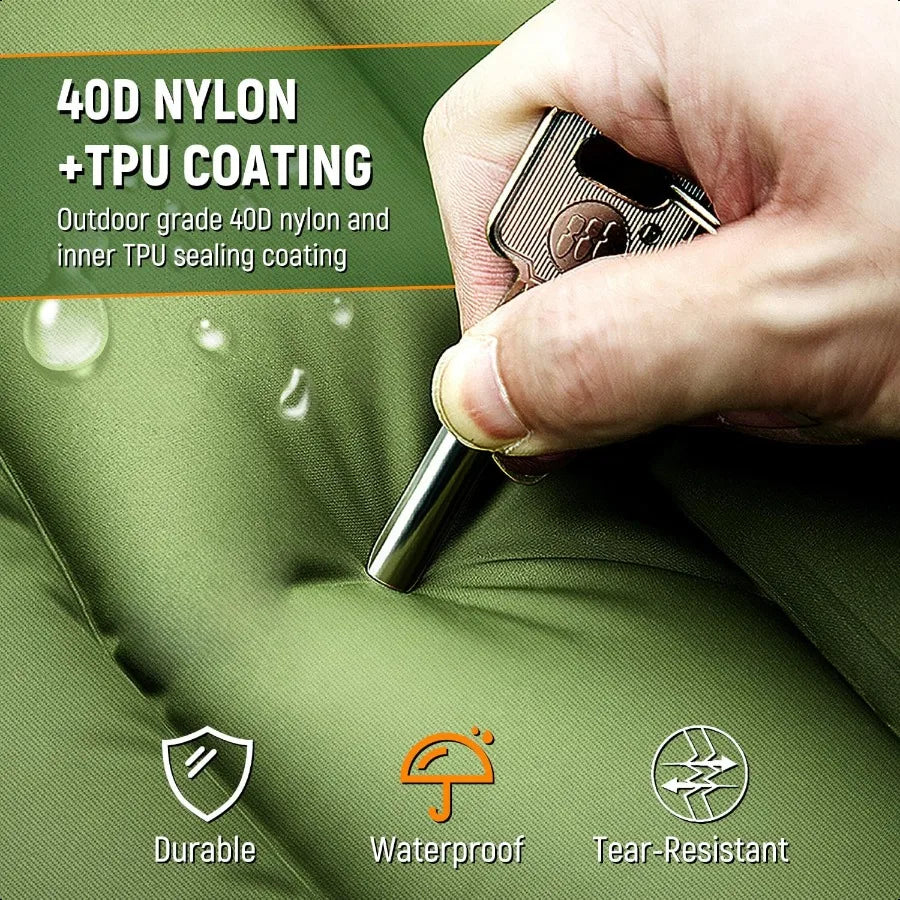 Guangdong Camping Sleeping Pad Ultralight With Pillow