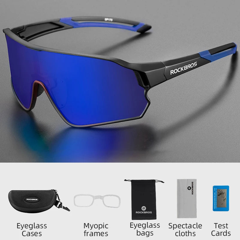 ROCKBROS Cycling Glasses UV400 Polarized Unisex Eyewear