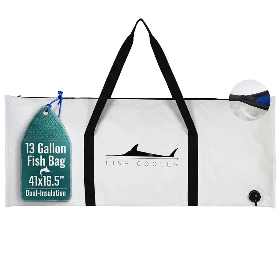 XMSJ Insulated Fish Cooler Bag For Kayak Fishing Gear