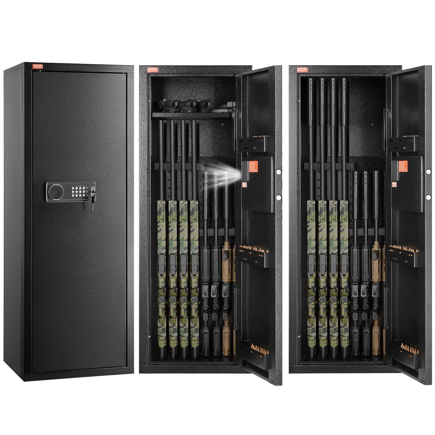 VEVOR Rifle Safe With Lock And Digital Keypad Storage