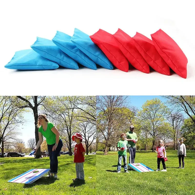 Electric Cornhole Bean Bags Set 8 Pack For Outdoors Games