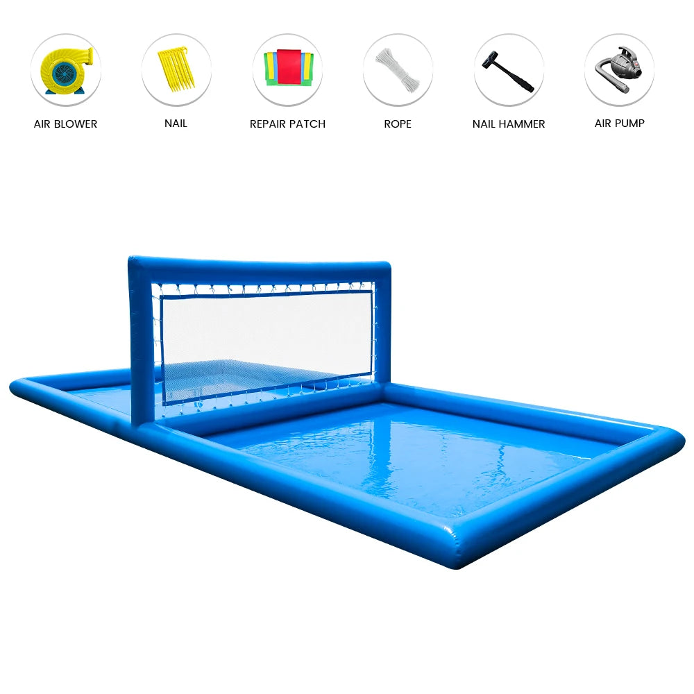RTS Inflatable Volleyball Court Outdoor Pool Game Play