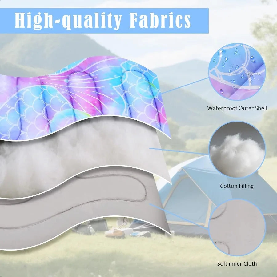 Guangdong Camping Sleeping Bag for Boys and Girls 3 Season