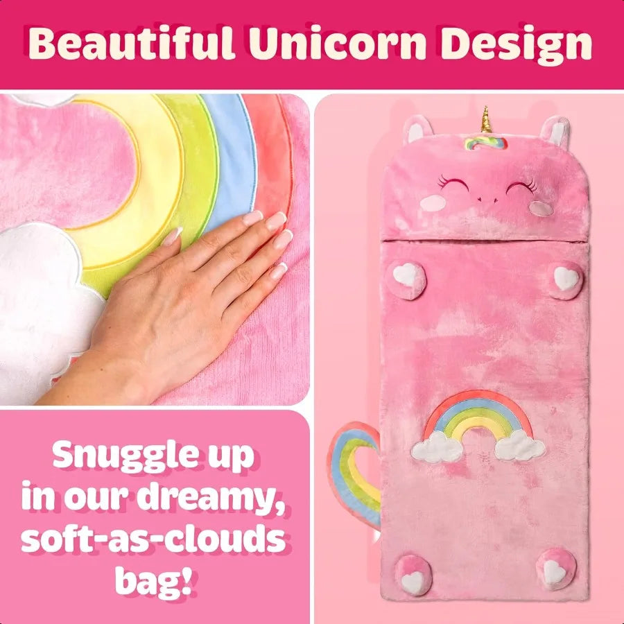 Guangdong Glow In The Dark Kids Sleeping Bag With Pillow