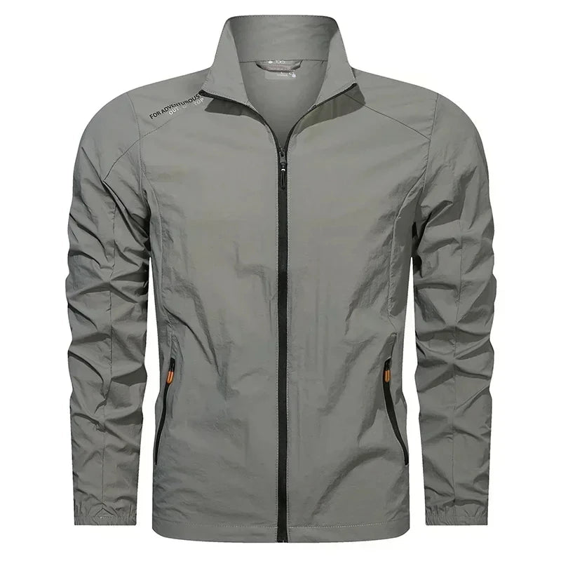 UPF100 Windbreaker For Men Lightweight Breathable Jacket