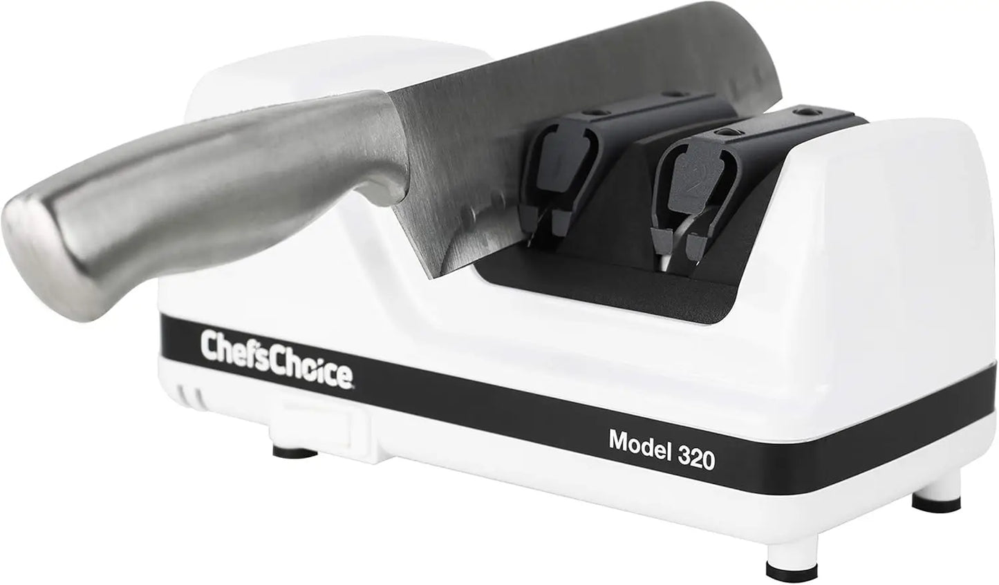 Chef'sChoice Electric Knife Sharpener With Diamond Abrasives And Angle Guides