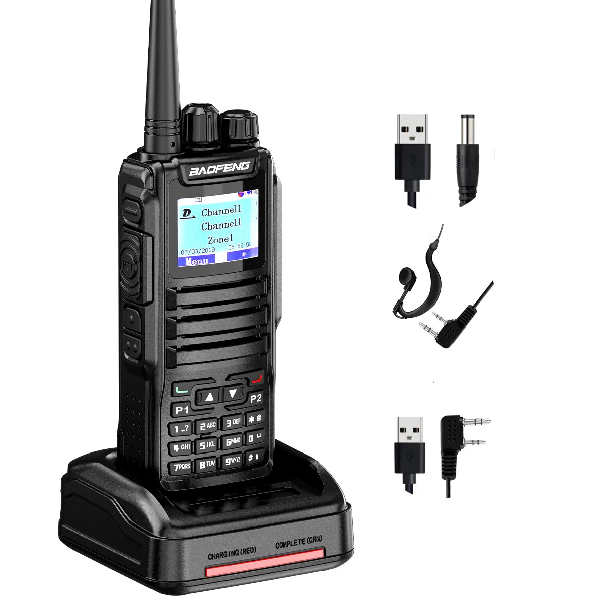 Baofeng DM1701 DM1702 GPS Dual Mode Walkie Talkie Long Range