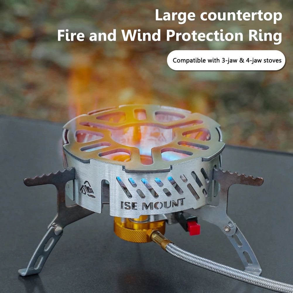 Shunmaii Outdoor Stove Windproof Ring For Camping Cooking