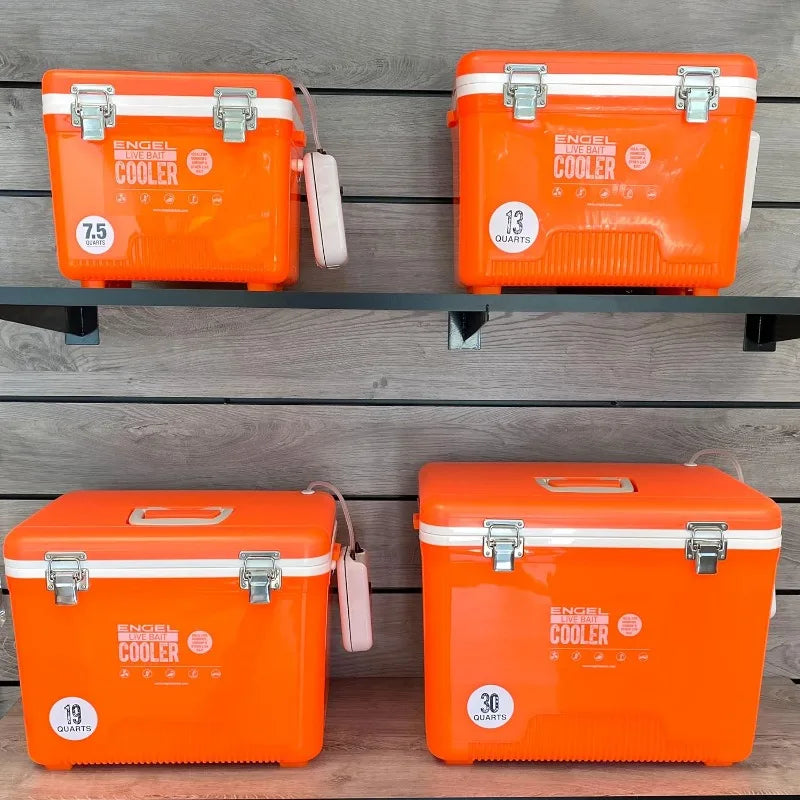 YTYIN Minnow Bait Cooler Box With Aerator Pump Portable