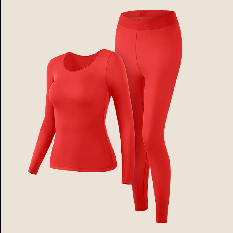 NONECN Womens Thermal Long Sleeve Bottoming Shirt Top
