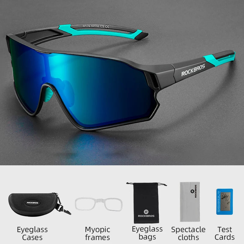 ROCKBROS Cycling Glasses UV400 Polarized Unisex Eyewear