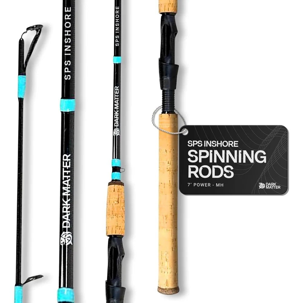 SPS Inshore Spinning Rods Heavy Duty Saltwater Fishing Rods