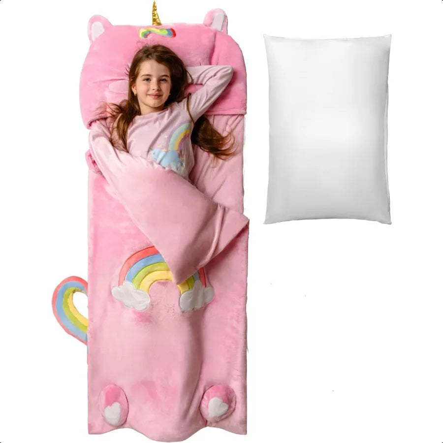 Guangdong Glow In The Dark Kids Sleeping Bag With Pillow
