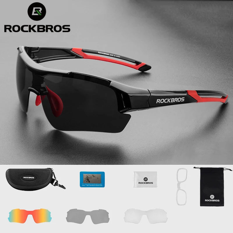 ROCKBROS Polarized Cycling Glasses Unisex Sports Sunglasses Eyewear UV400