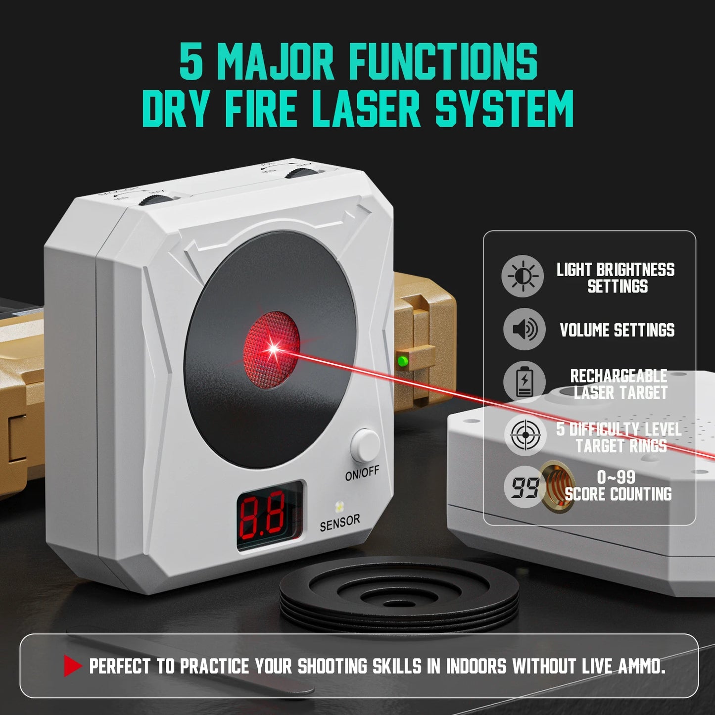 Hignconcerned Infrared Induction Scoring Laser Target