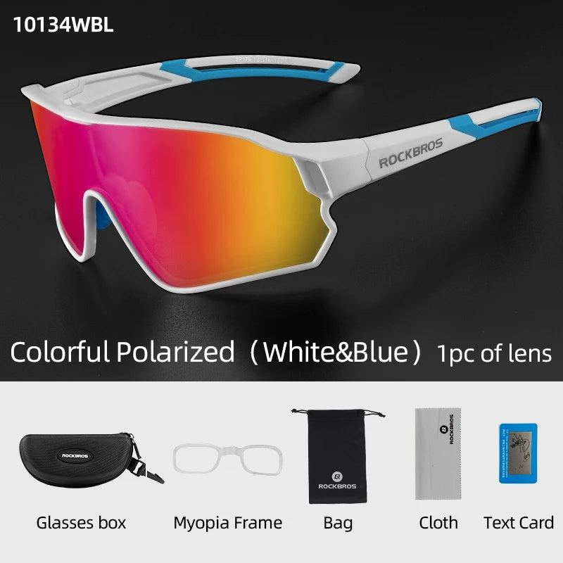 ROCKBROS Cycling Glasses UV400 Polarized Unisex Eyewear