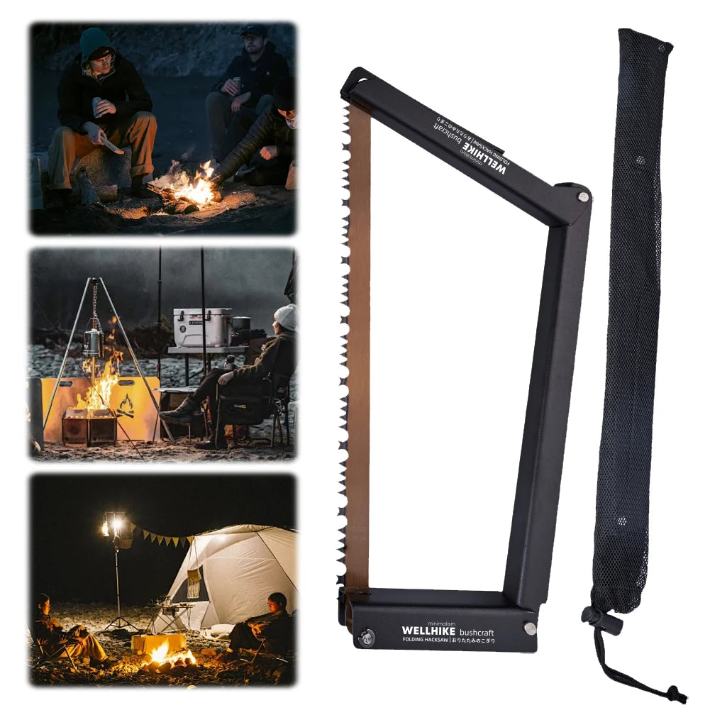 Folding Saw Aluminum Alloy Multifunctional Camping Hand Saw