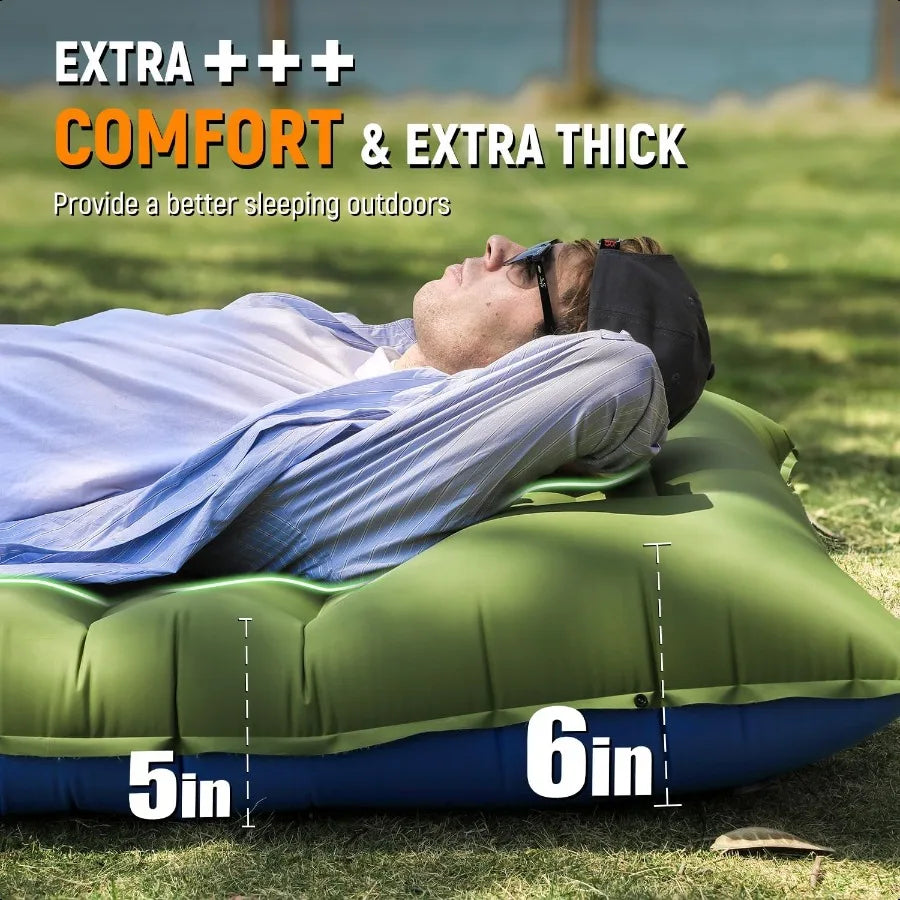 Guangdong Camping Sleeping Pad Ultralight With Pillow