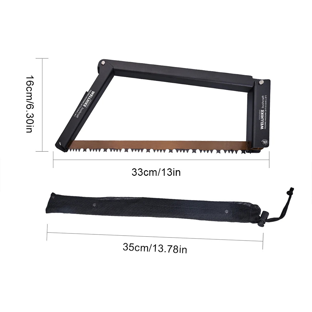 Folding Saw Aluminum Alloy Multifunctional Camping Hand Saw