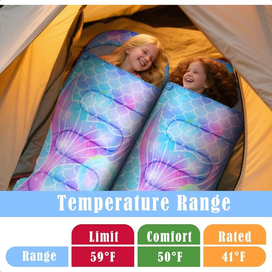 Guangdong Camping Sleeping Bag for Boys and Girls 3 Season