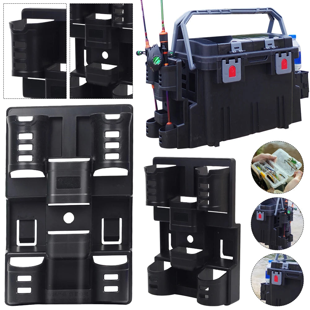 Shunmaii 3 In 1 Rod Stand Cup Holder Fishing Rod Rack