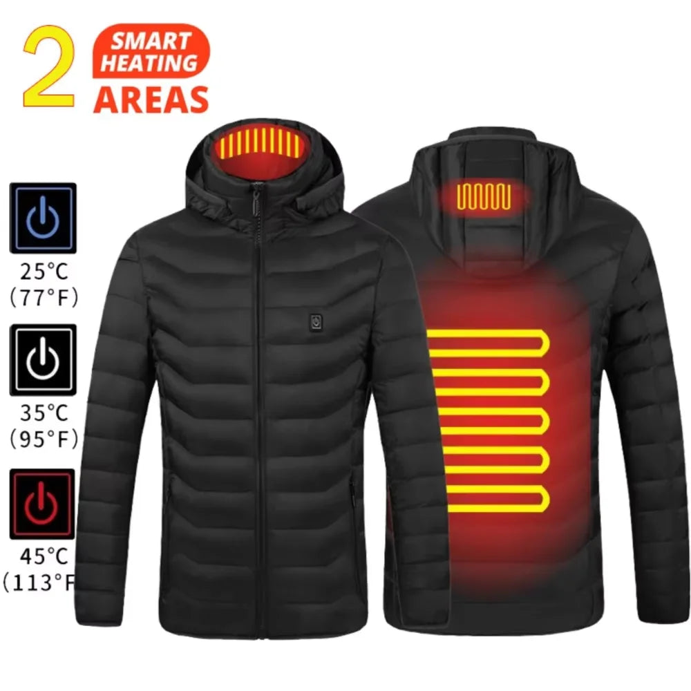 LEOSOXSCN Heated Jacket Vest USB Self Heating for Men and Women