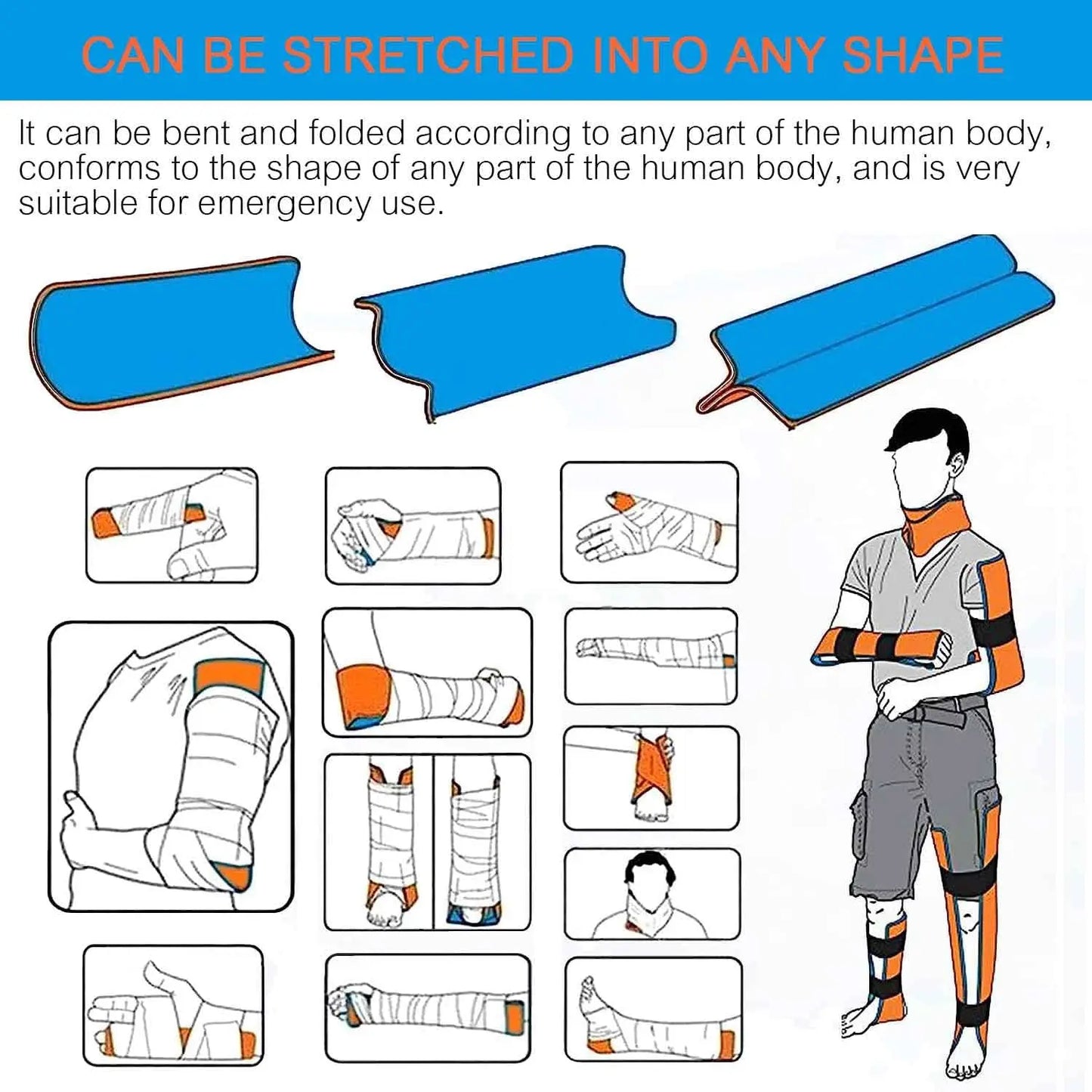 Trauma Kit Upgrade 74 Piece First Aid With Molle Pouch