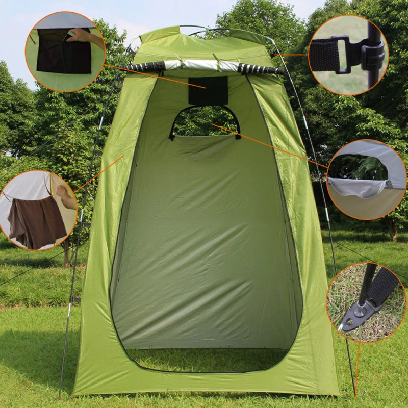 Building Privacy Shower Tent Waterproof Changing Room