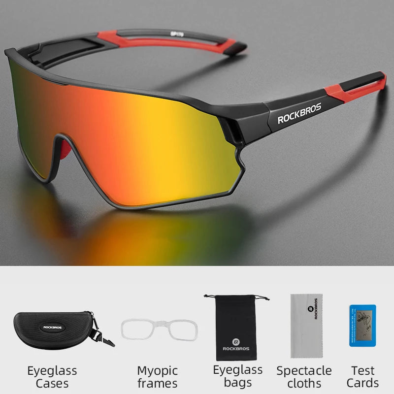 ROCKBROS Cycling Glasses UV400 Polarized Unisex Eyewear