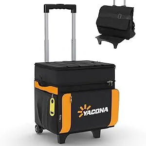 Rolling Cooler with Wheels and Handle 29L Insulated