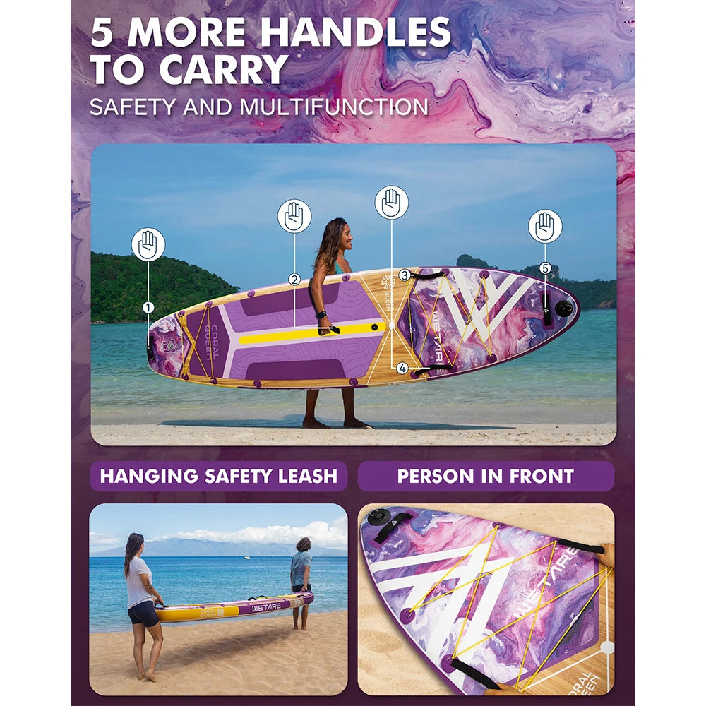 Myboat Wetare Waterproof Inflatable Paddle Board For Adults