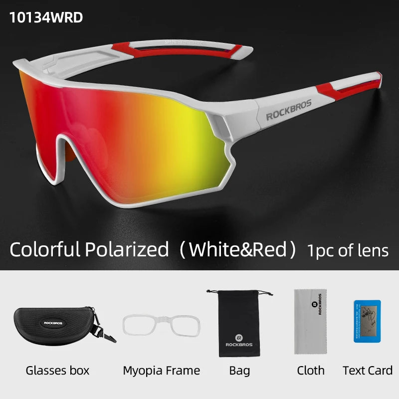 ROCKBROS Cycling Glasses UV400 Polarized Unisex Eyewear