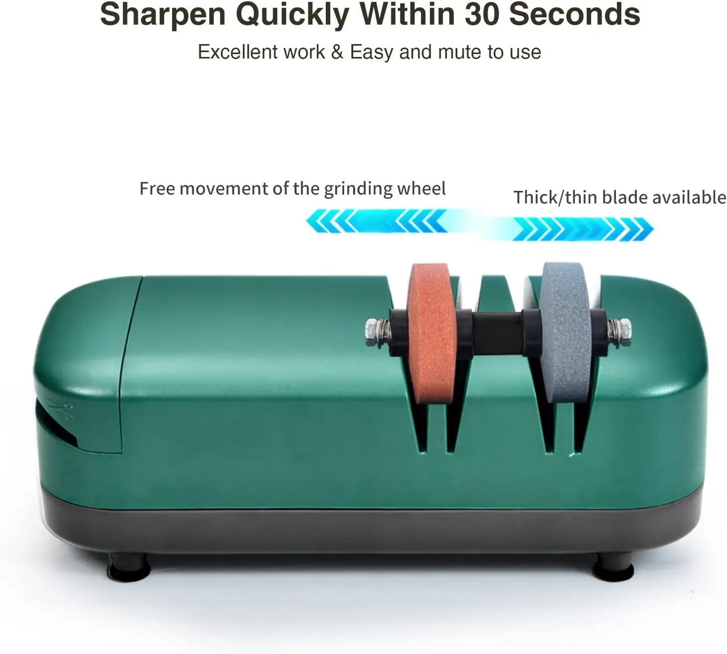 LCVXYERQ Electric Knife Sharpener 2 Stage For Kitchen Knives