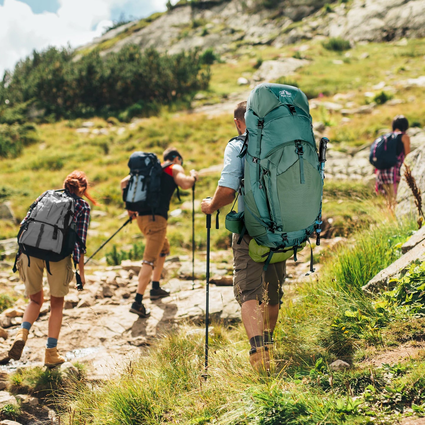 Night Cat Hiking Backpack Internal Frame Ultralight Gear