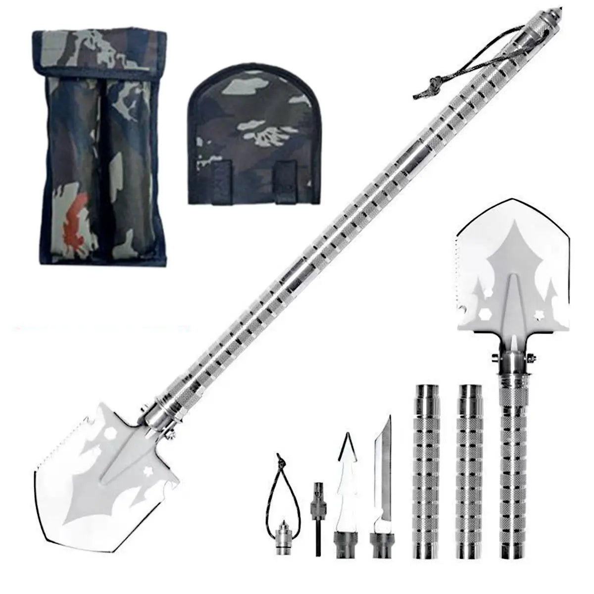 Skywolfeye Multi Tool Folding Shovel for Outdoor Survival