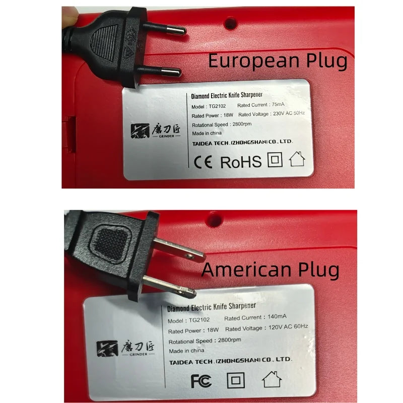 Grinder Taidea 4 Stage Diamond Knife Sharpener 2800 RPM