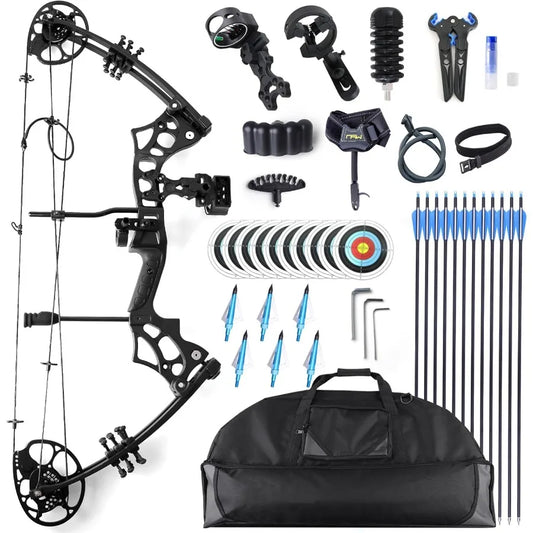 Hign-concerned Compound Bow and Arrow Set for Adults