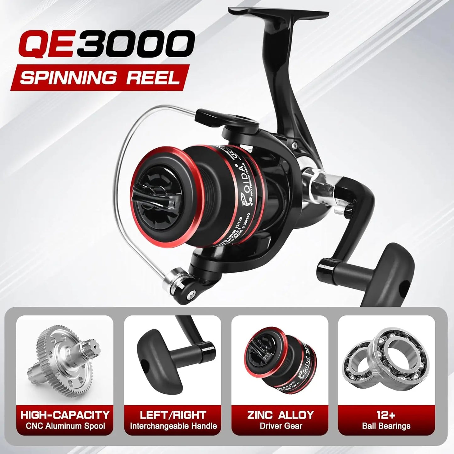 Telescopic Carbon Fiber Fishing Rod And Reel Combo With Accessories