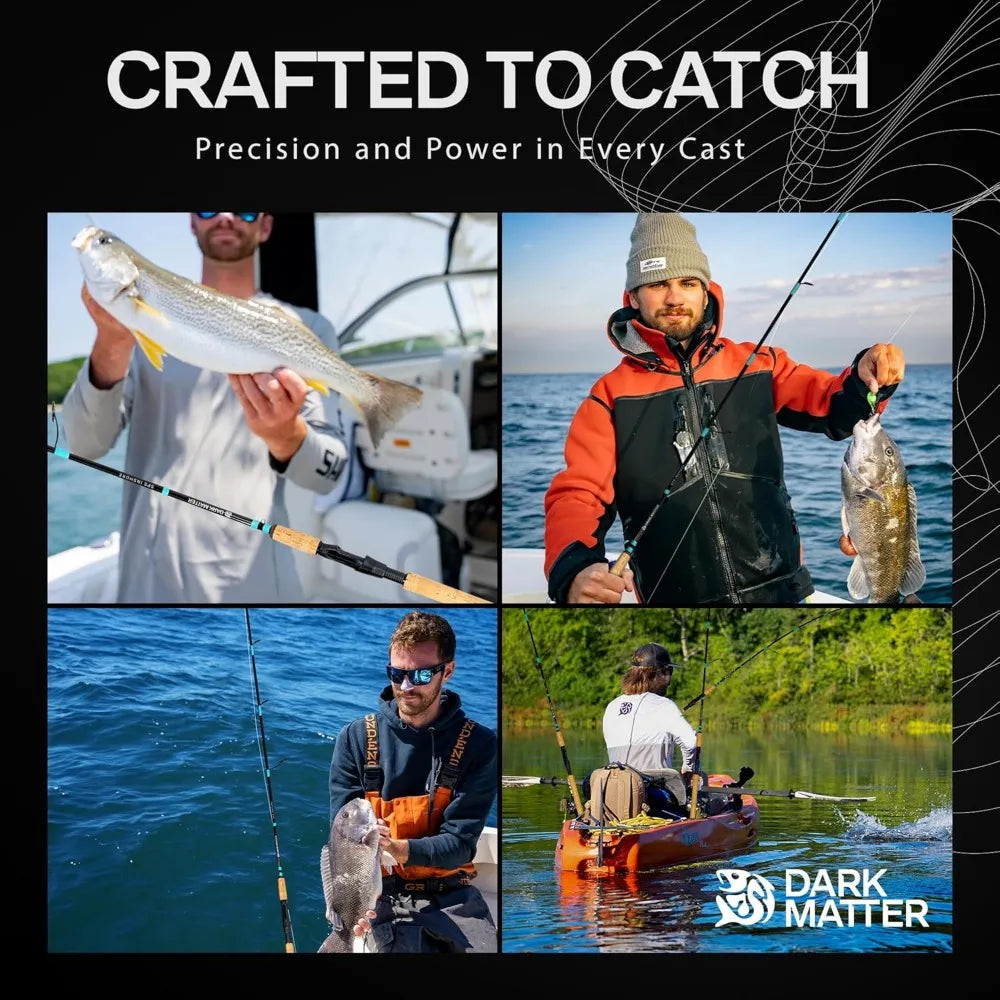 SPS Inshore Spinning Rods Heavy Duty Saltwater Fishing Rods