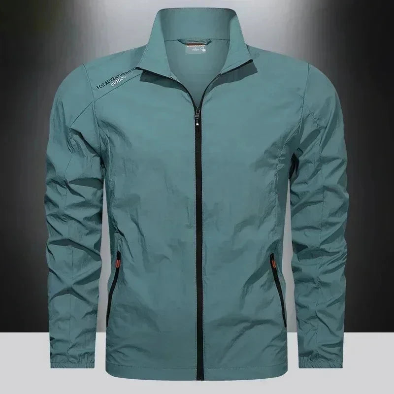 UPF100 Windbreaker For Men Lightweight Breathable Jacket