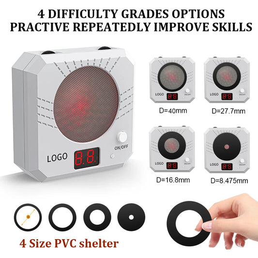 Electronic Infrared Laser Target for Shooting Practice with Sound Effects