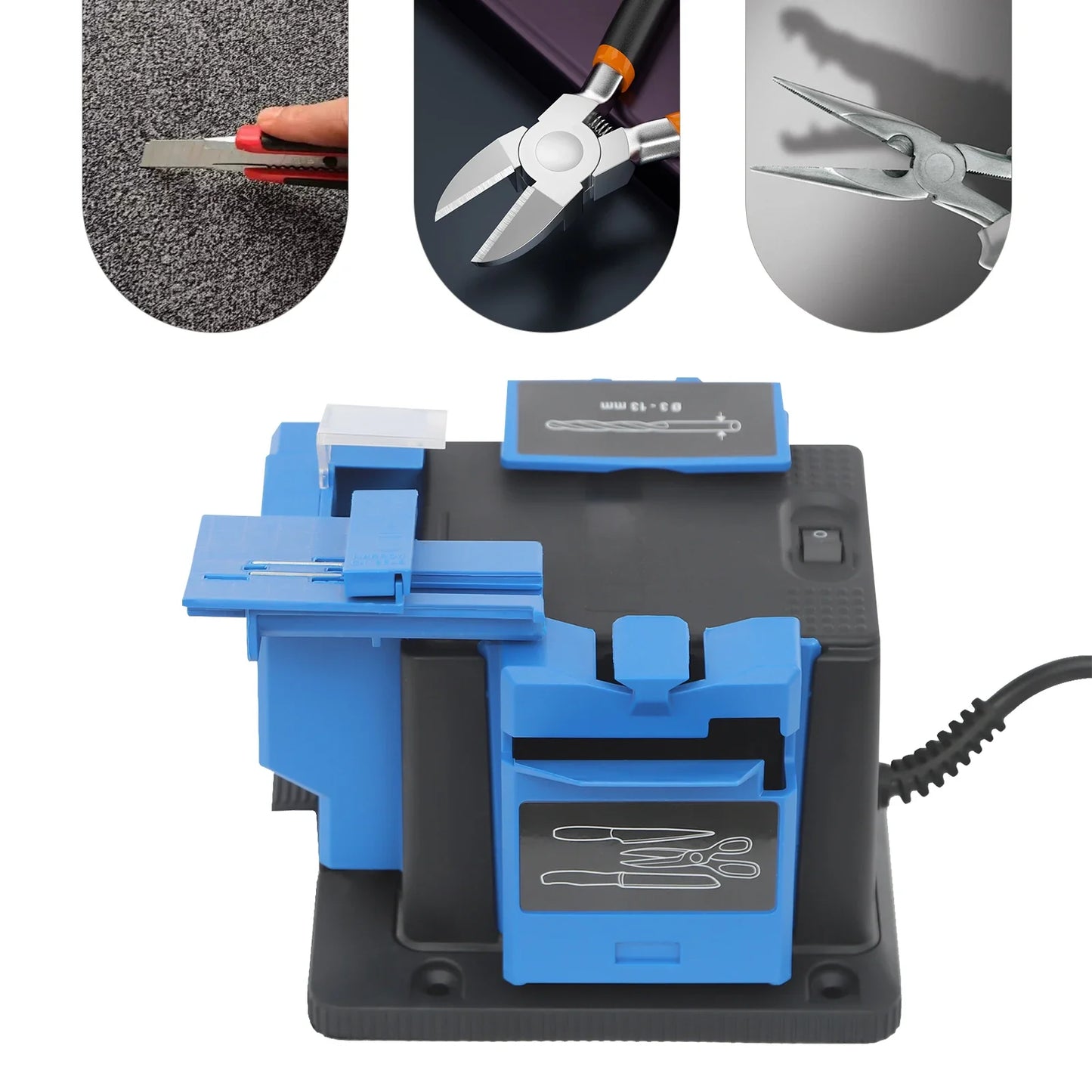 NONEDIY Drill Bit Grinding Machine Electric Sharpener 110V