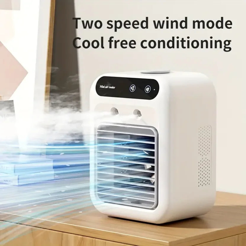 Hign-concerned Rechargeable Mini Air Conditioner Fan